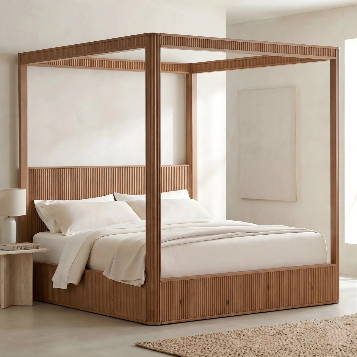 The Idris Canopy Bed