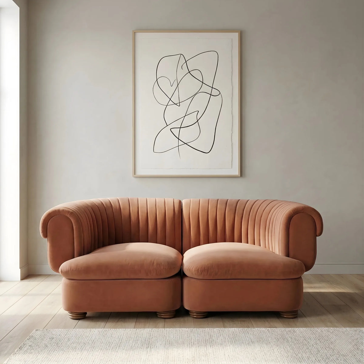The Leona Settee