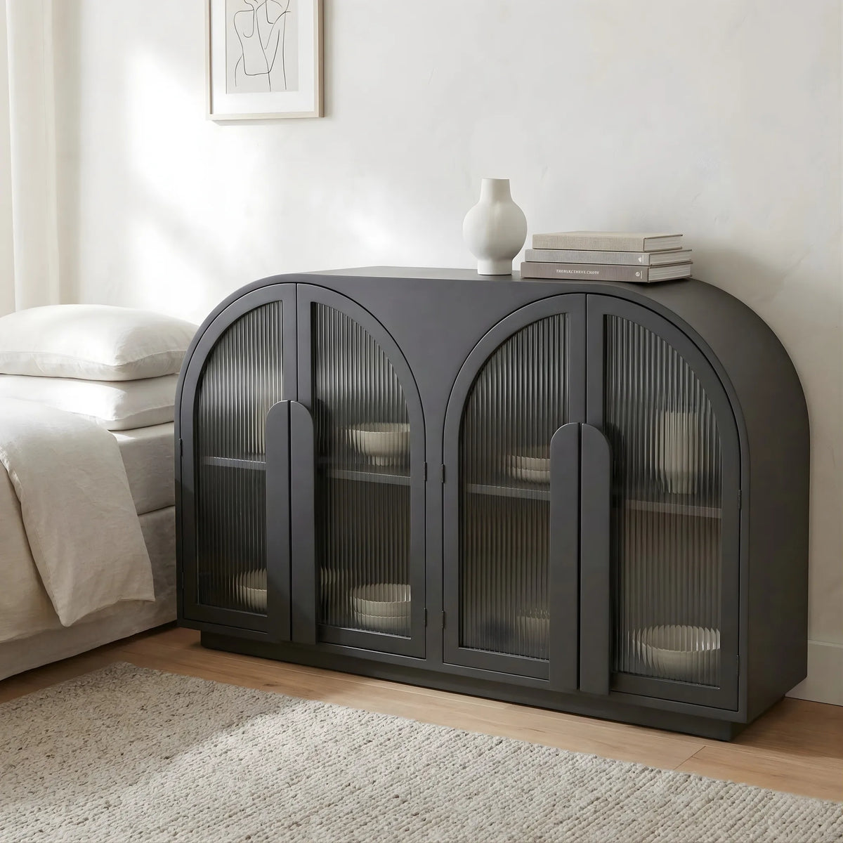 The Lunette Arched Cabinet