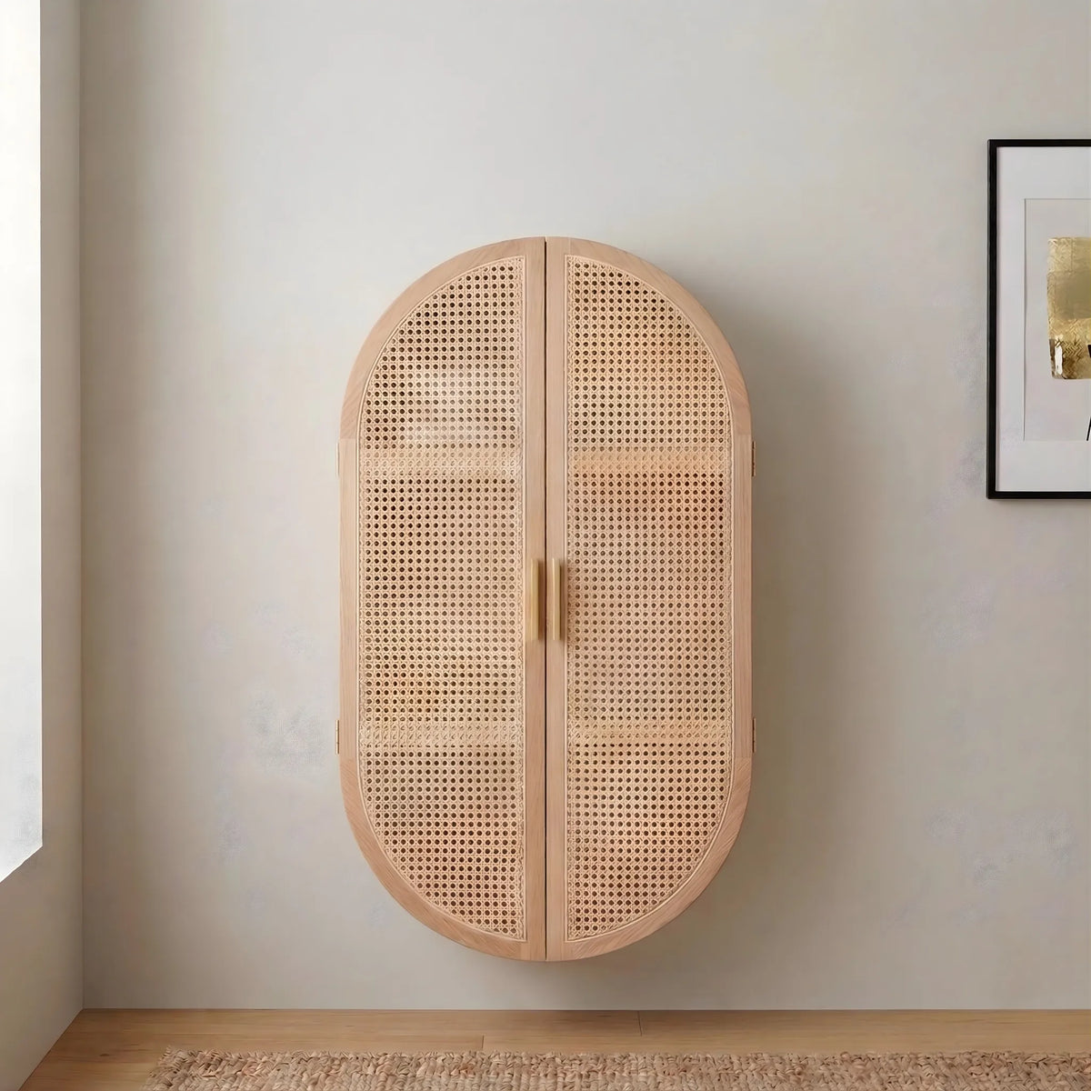 The Olea Oval Cabinet